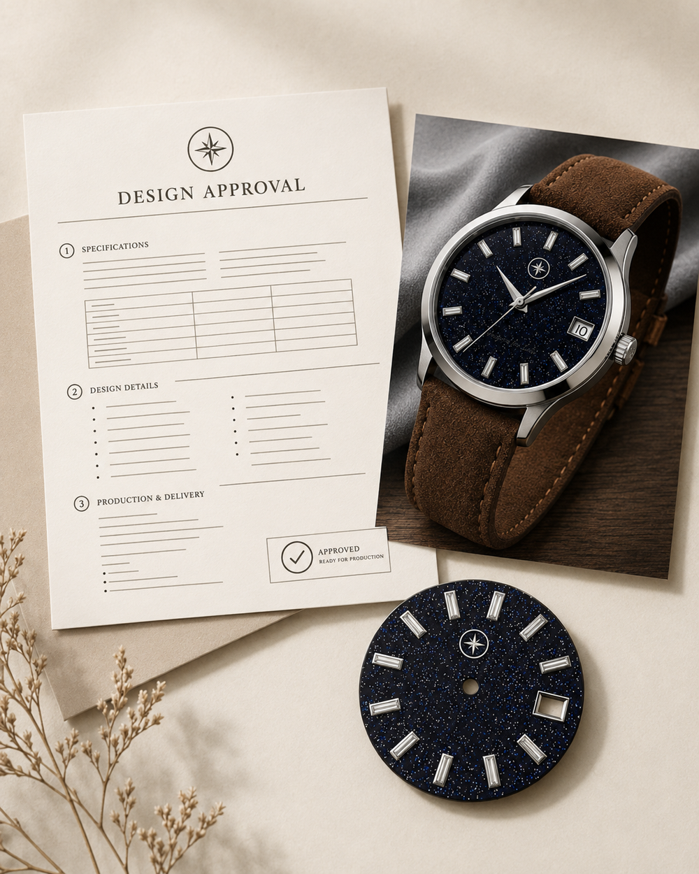 Approval before production