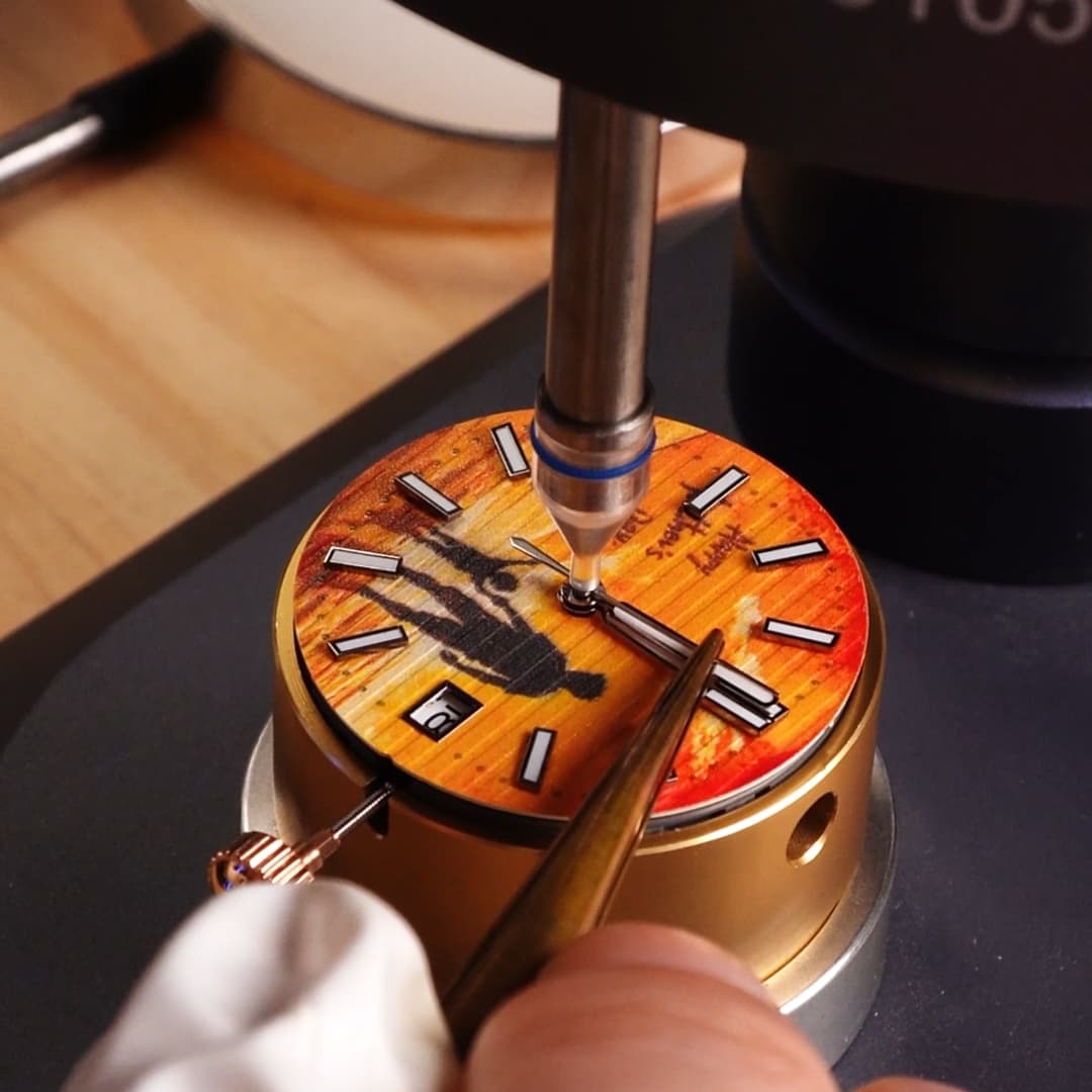 A Father's Day Story: The Custom Watch That Freezes a Memory in Time - Watch Mod Lab