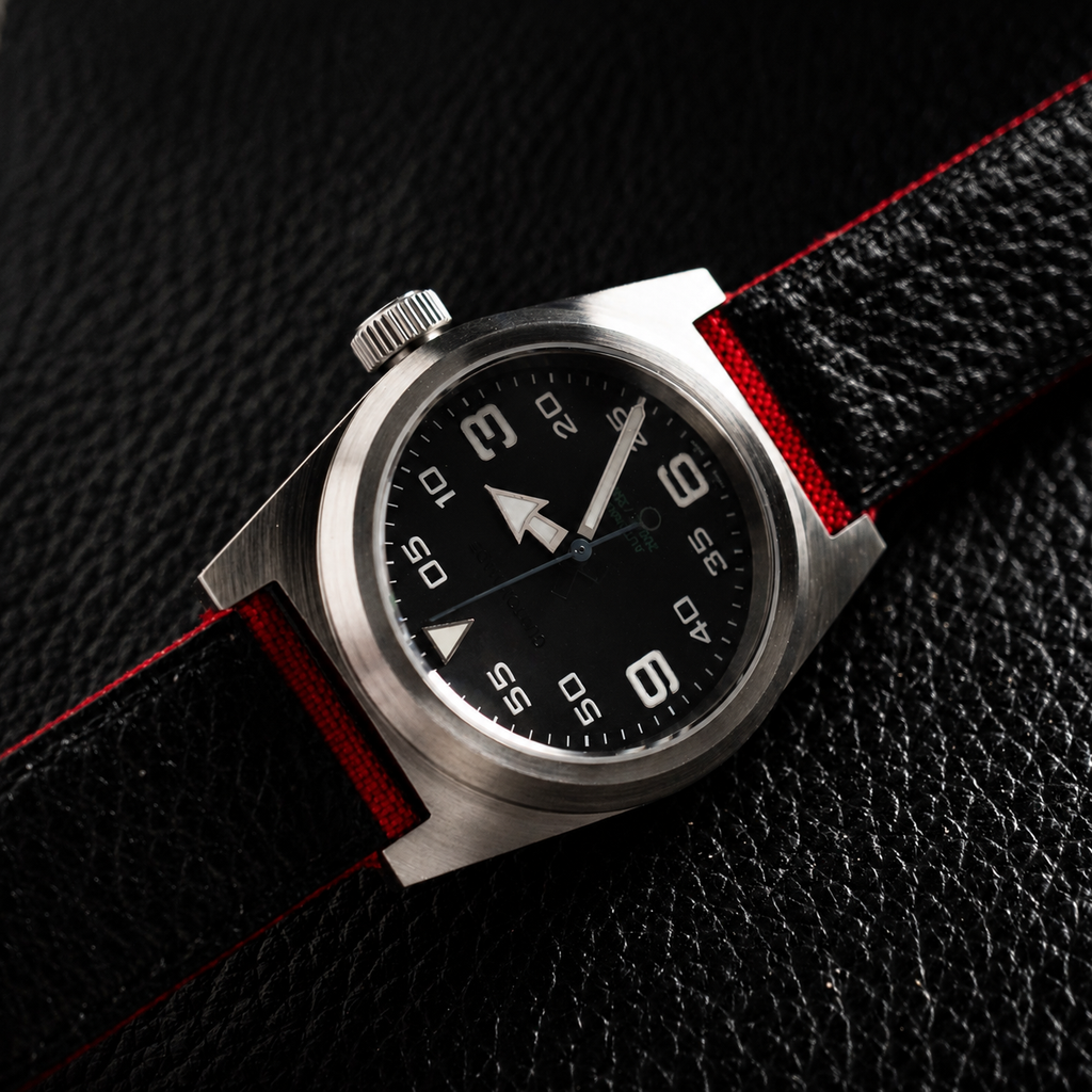 Custom Mechanical Watch - Black Dial