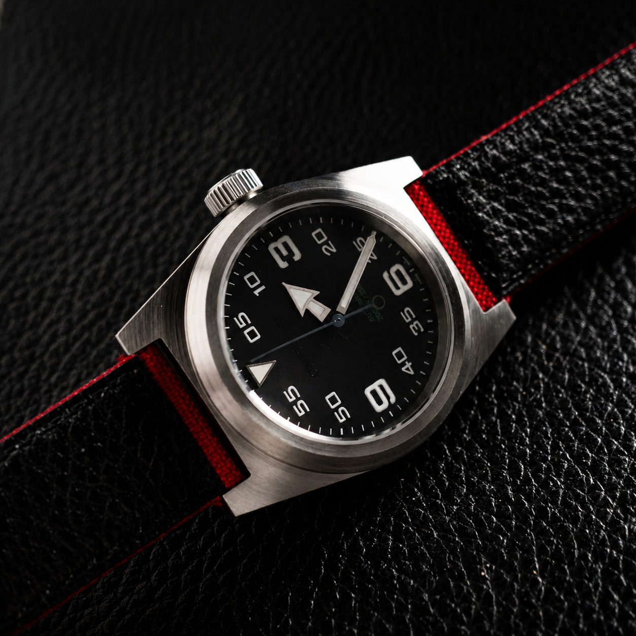 Custom Mechanical Watch - Black Dial
