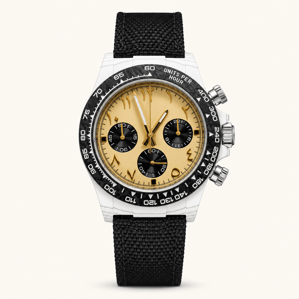 Carbon Chronograph - Watch Mod Lab