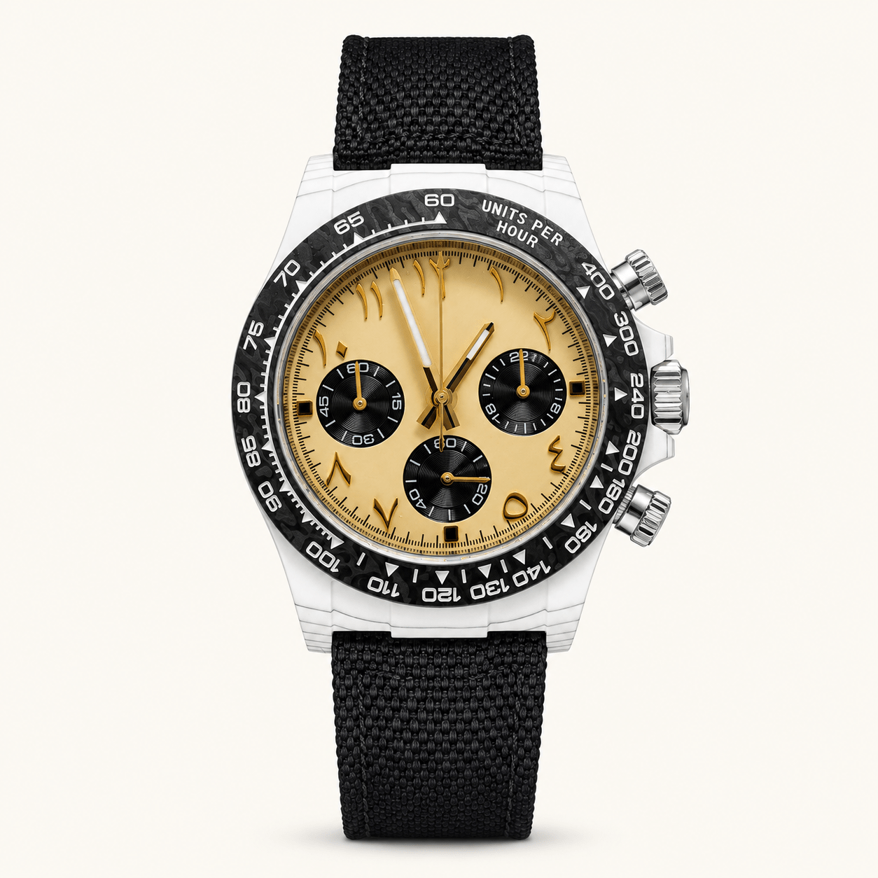 Carbon Chronograph - Watch Mod Lab