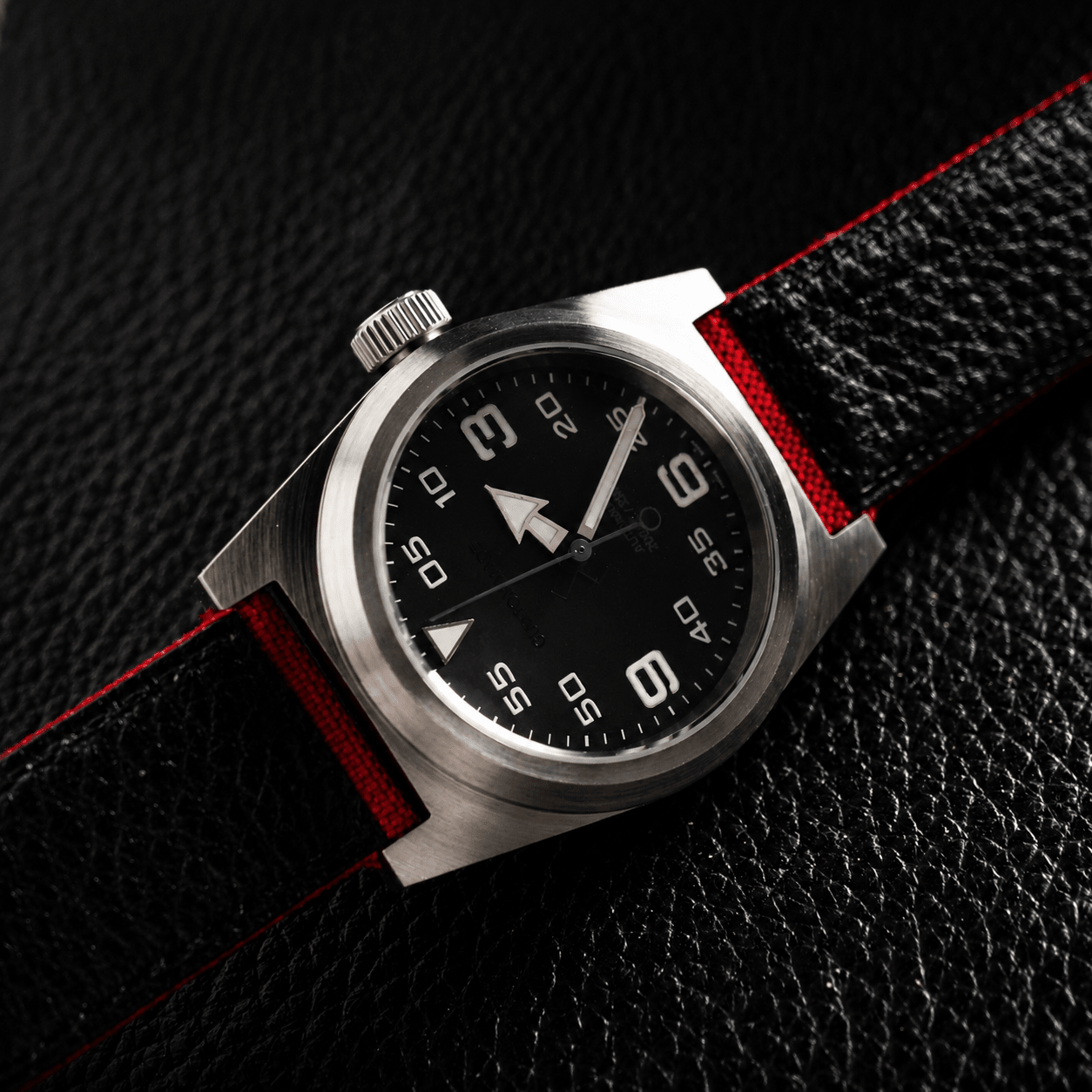 Custom Mechanical Watch - Black Dial - Watch Mod Lab