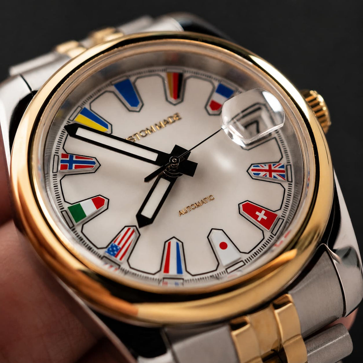 Custom NH35 Automatic Watch – Build Your Own Timepiece - Watch Mod Lab