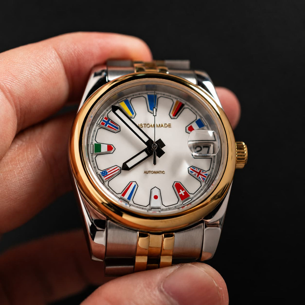 Custom NH35 Automatic Watch – Build Your Own Timepiece - Watch Mod Lab