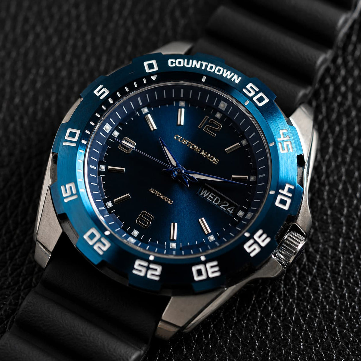 Custom NH35 Automatic Watch – Build Your Own Timepiece - Watch Mod Lab