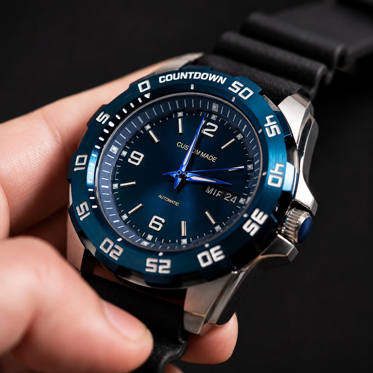 Custom NH35 Automatic Watch – Build Your Own Timepiece - Watch Mod Lab