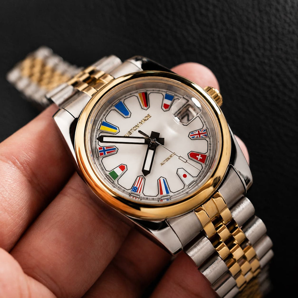 Custom NH35 Automatic Watch – Build Your Own Timepiece - Watch Mod Lab