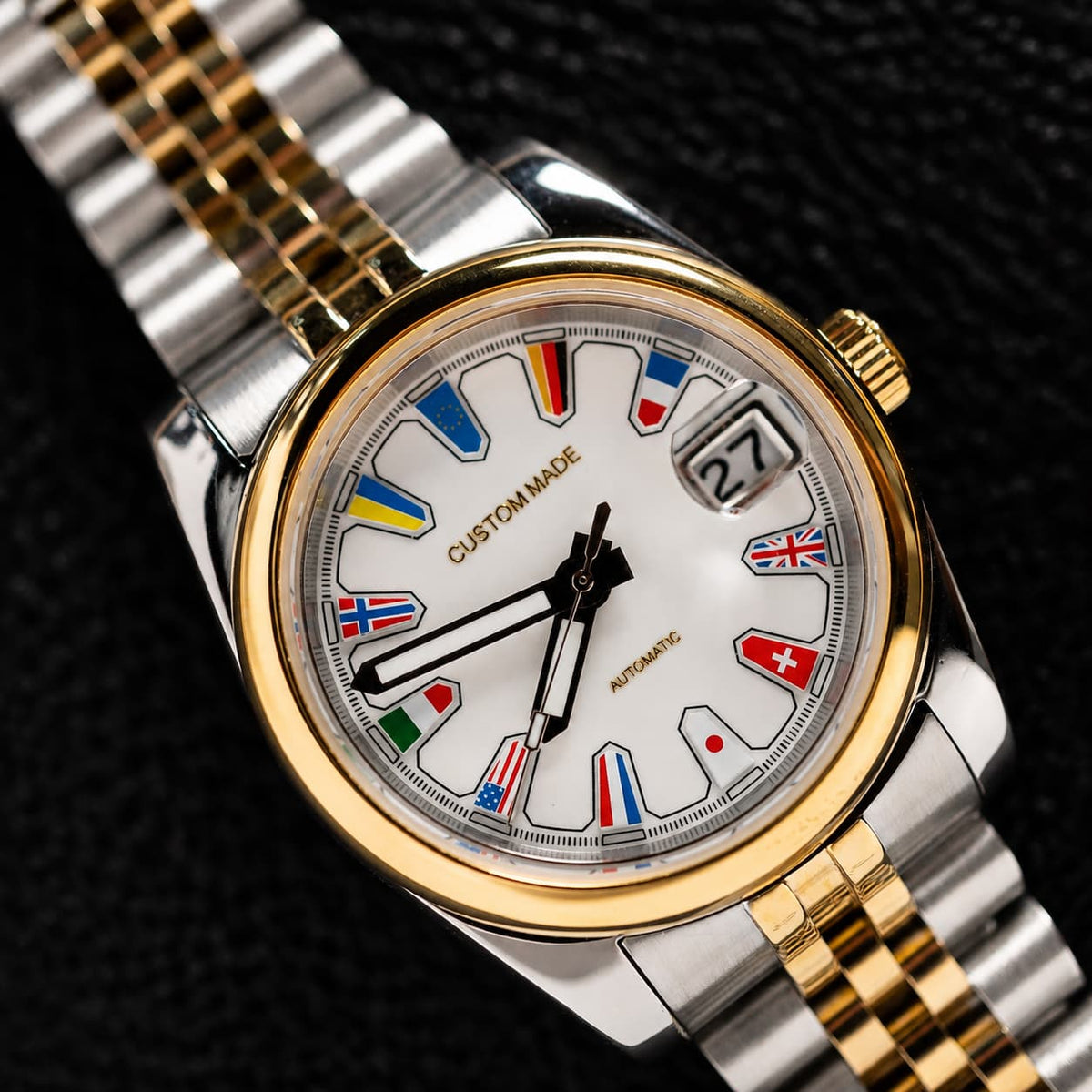 Custom NH35 Automatic Watch – Build Your Own Timepiece - Watch Mod Lab