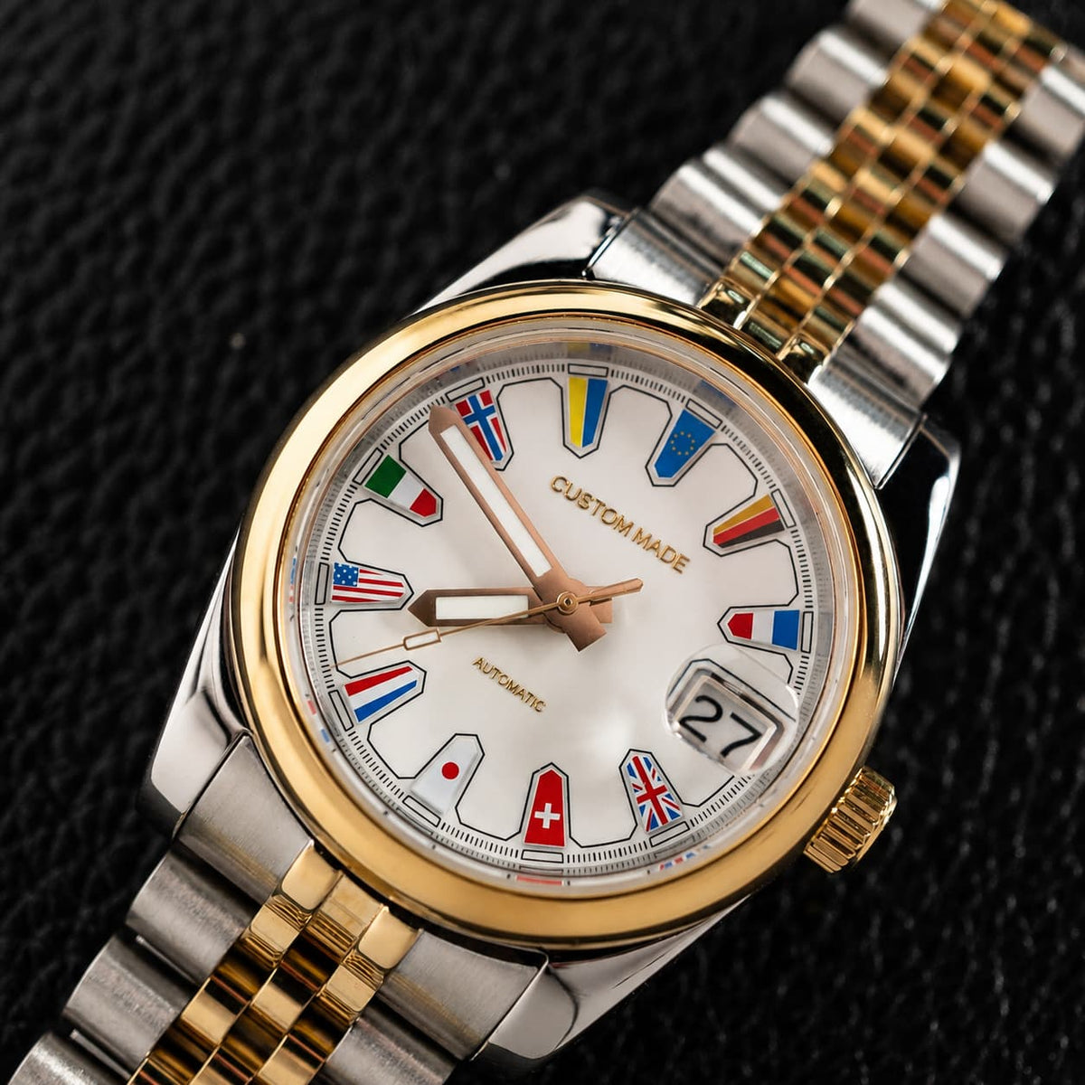 Custom NH35 Automatic Watch – Build Your Own Timepiece - Watch Mod Lab