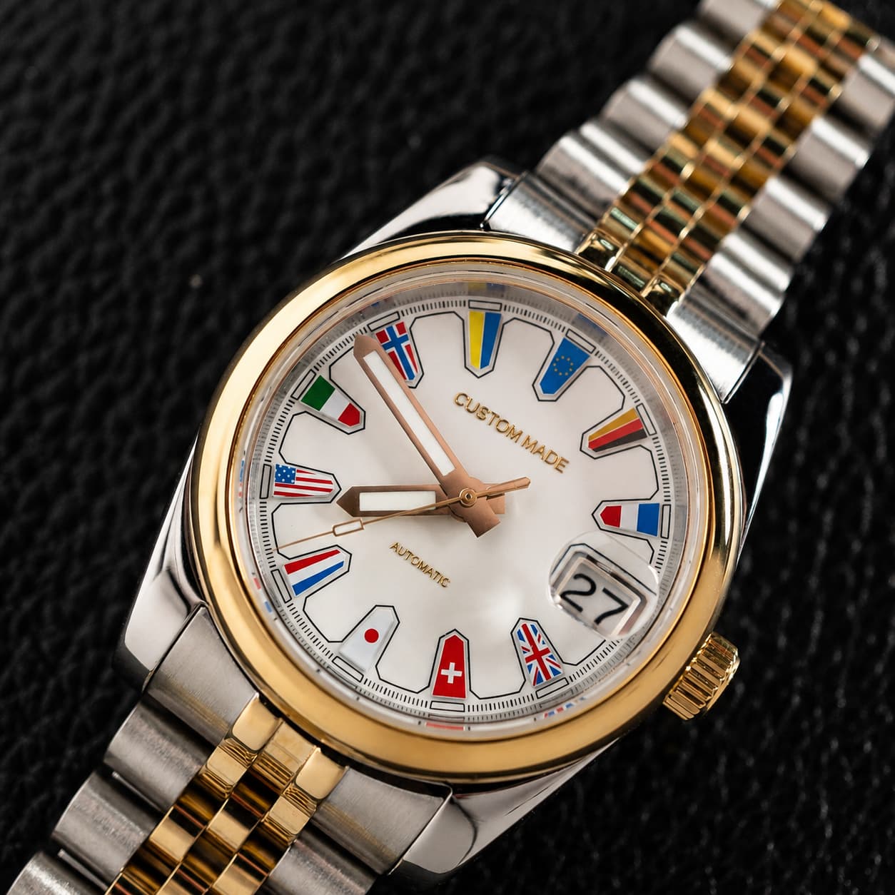 Custom NH35 Automatic Watch – Build Your Own Timepiece - Watch Mod Lab