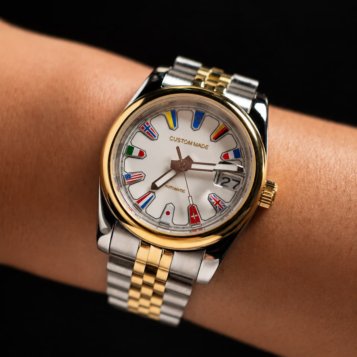 Custom NH35 Automatic Watch – Build Your Own Timepiece - Watch Mod Lab