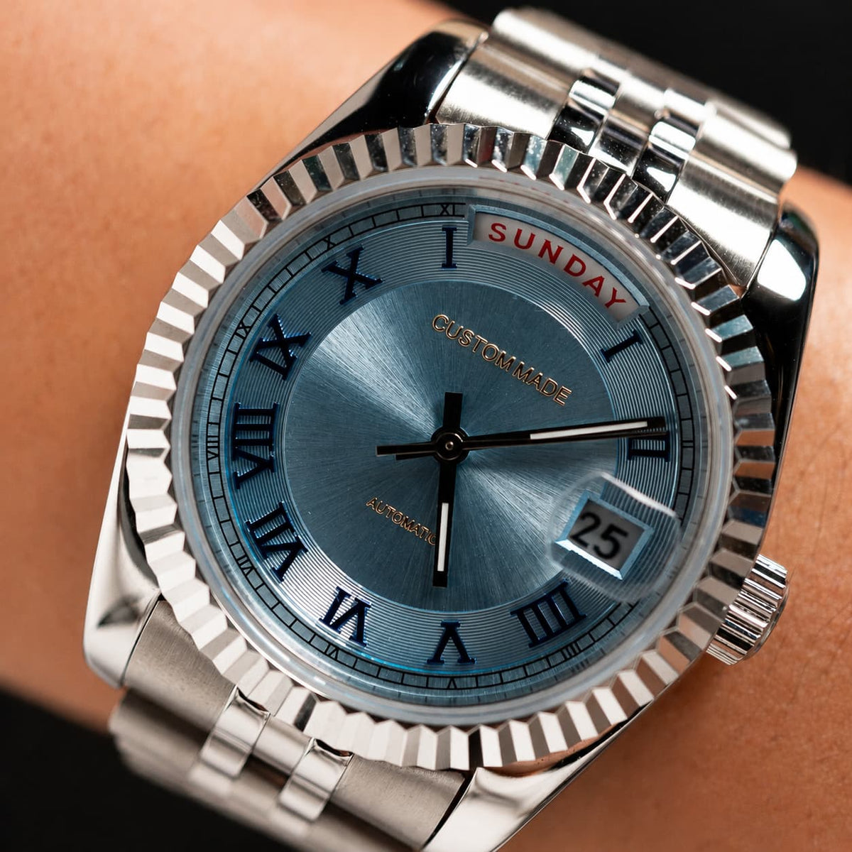 Custom NH35 Automatic Watch – Build Your Own Timepiece - Watch Mod Lab