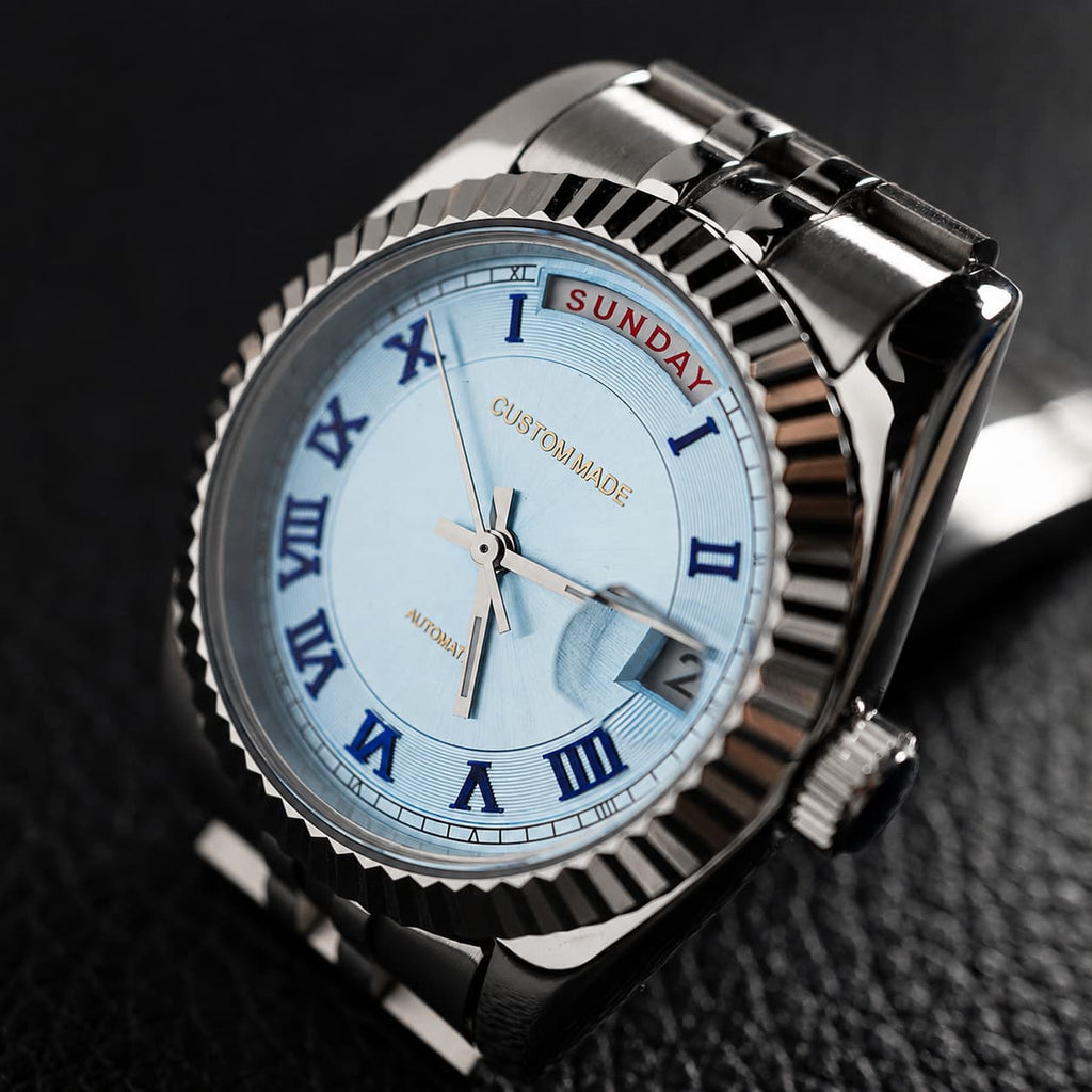 Custom NH35 Automatic Watch – Build Your Own Timepiece - Watch Mod Lab