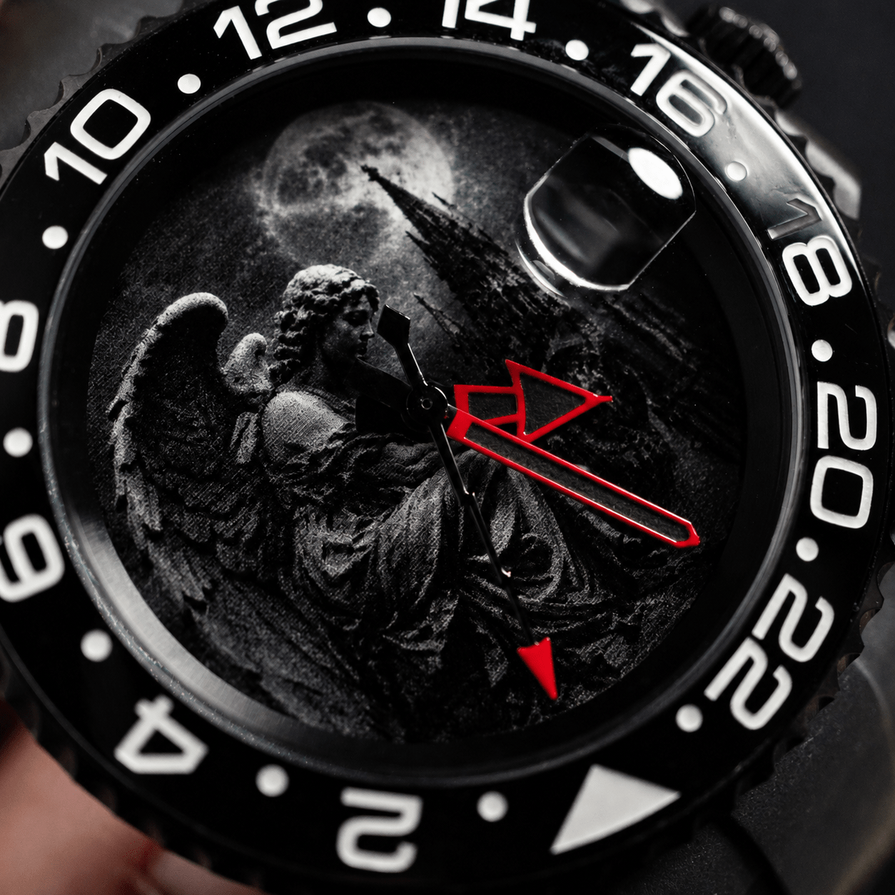 Dark Angel Mechanical Dive Watch - Watch Mod Lab
