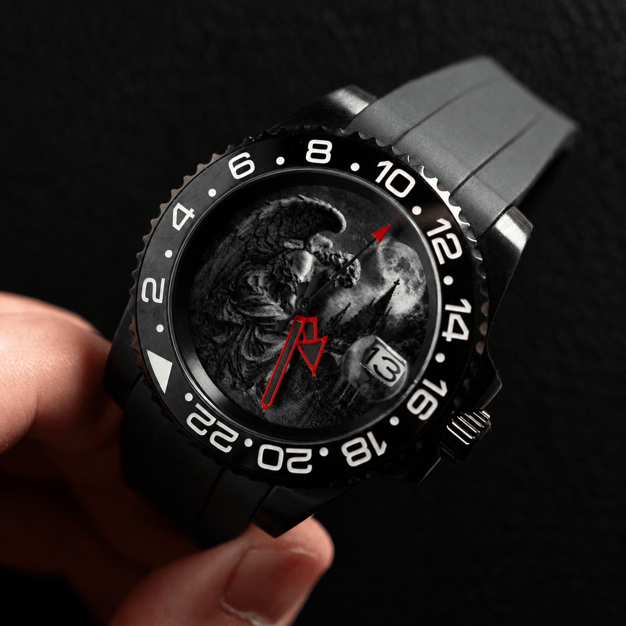 Dark Angel Mechanical Dive Watch - Watch Mod Lab