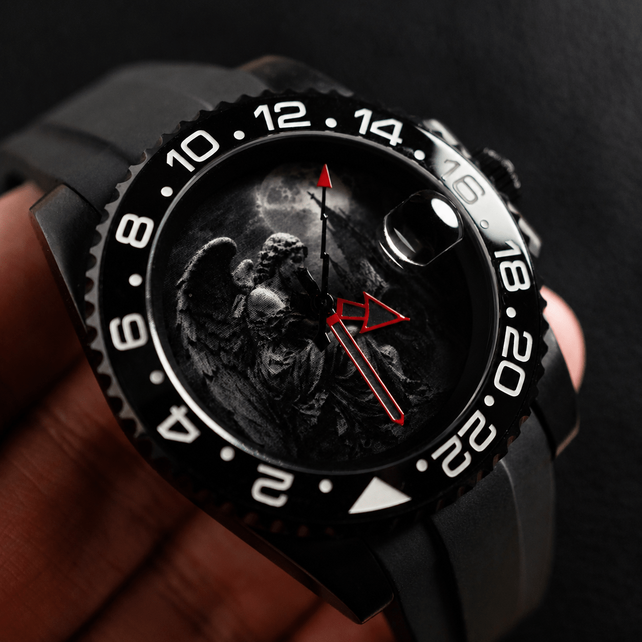 Dark Angel Mechanical Dive Watch - Watch Mod Lab