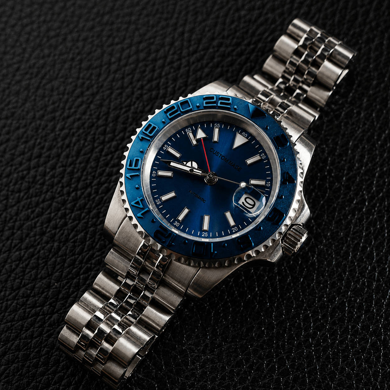 Dual Time Zone Automatic Watch - Watch Mod Lab