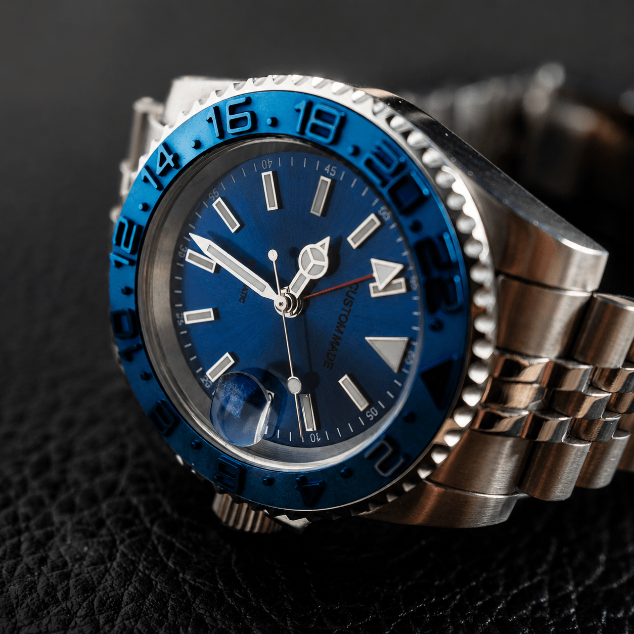 Dual Time Zone Automatic Watch - Watch Mod Lab