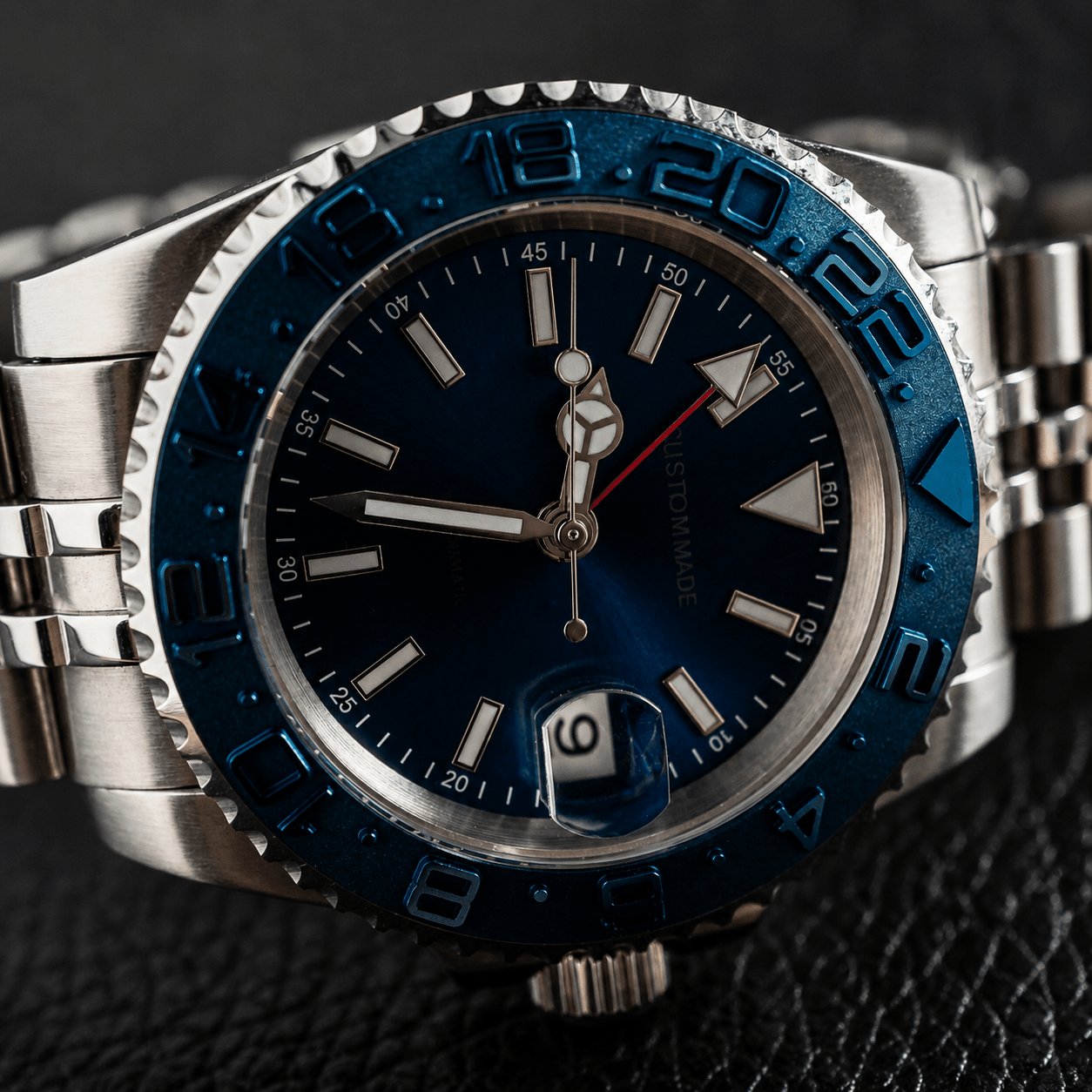 Dual Time Zone Automatic Watch - Watch Mod Lab