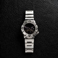 Hardcore Tool Style Black Dial Dive Steel Bracelet Automatic Watch - Watch Mod Lab