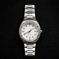 Octagonal Brushed Bezel Silver Dial Automatic Watch - Watch Mod Lab