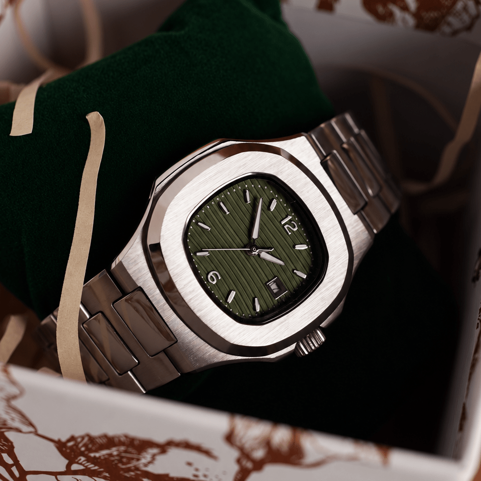 Olive — 35mm Women’s Automatic Watch - Watch Mod Lab