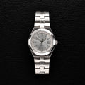 Polygon Bezel Silver Dial Integrated Bracelet Automatic Watch - Watch Mod Lab